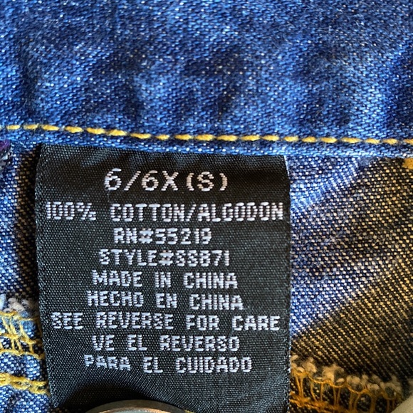 Josie and the Pussycats vintage denim shorts size 6/6X great condition - Picture 7 of 10